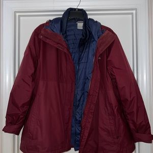 3 in 1 Columbia Jacket sz. 3x